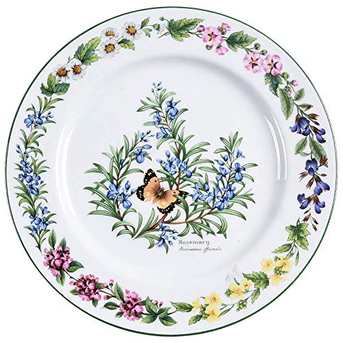 Royal Worcester Herbs Porcelain 10-Inch Dinner Plate