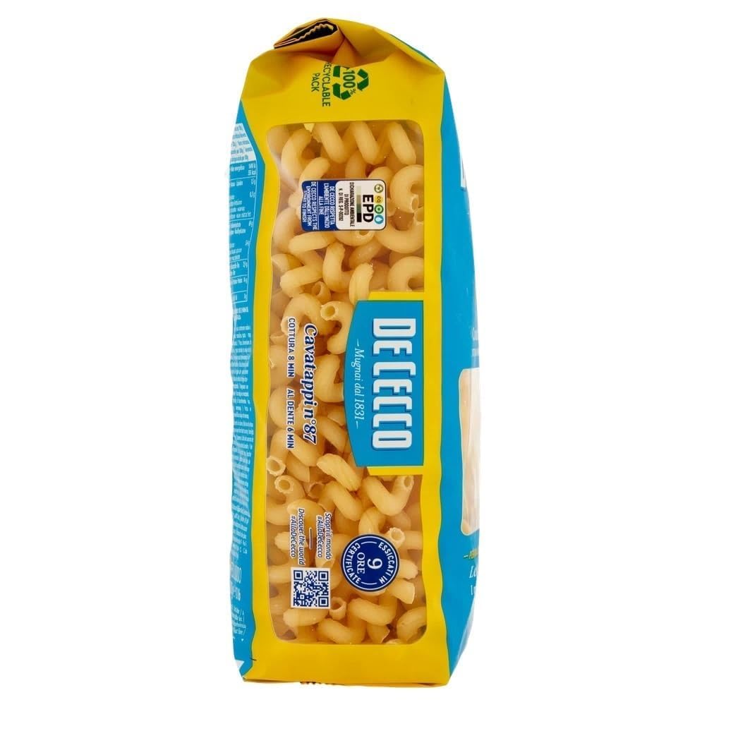 Italian Gourmet Cavatappi N°87 12 x 500g + Polpa offerte