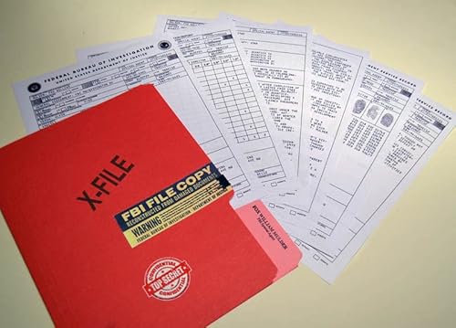 X-Files David Duchovny "Agent Mulder" Rare Copy Prop Of His Fbi File, Great Read! #TOP2