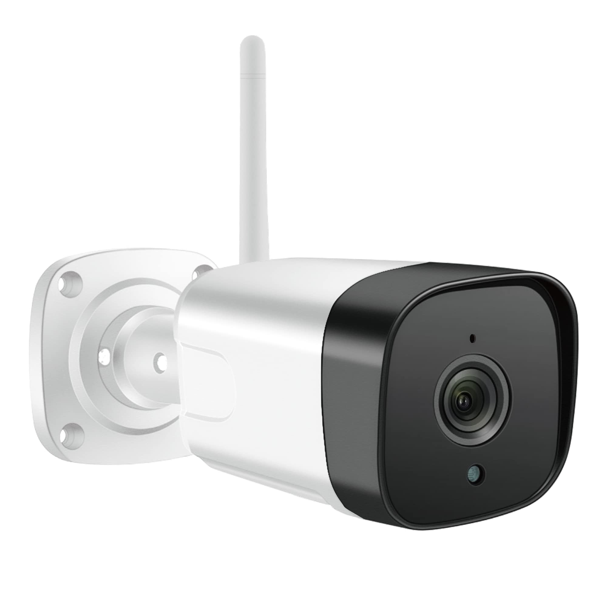 Superior Electronics Smart Camera- Cámara WiFi de vigilancia al Aire Libre HD 1080p 2.4GHz con visión Nocturna y Audio bidireccional - Detección de Movimiento - Zoom Manual - iCM002