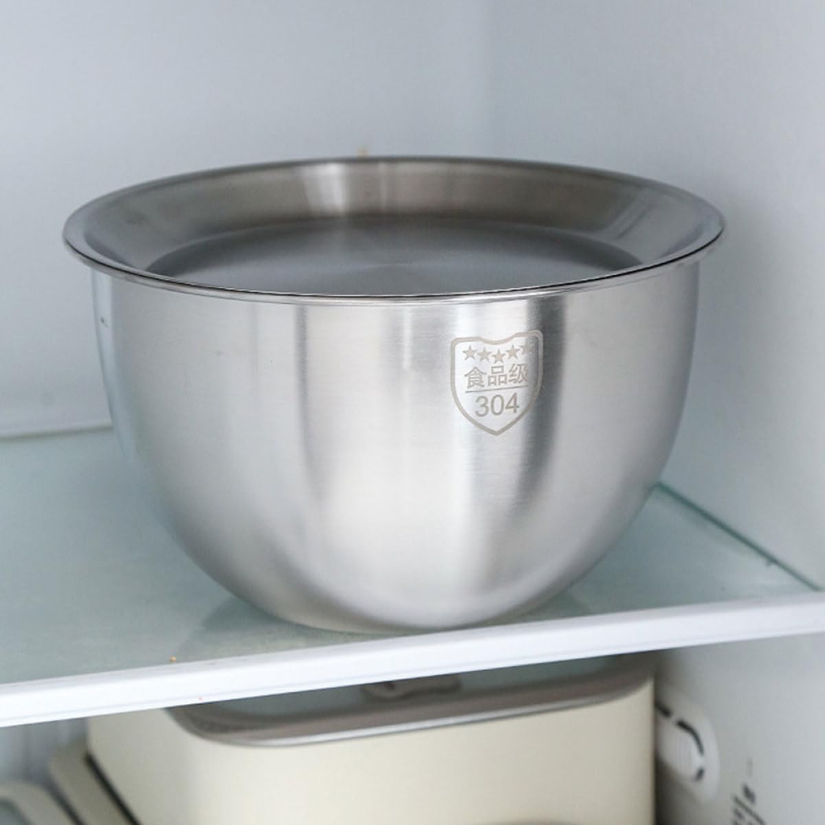 Ipetboom Passoire en Acier Inoxydable 3 Pièces avec Bassine Multifonctionnelle pour Égoutter Laver le Riz et Mélanger Set de Bols la Cuisine Résistants et Empilables Usage Alimentaire