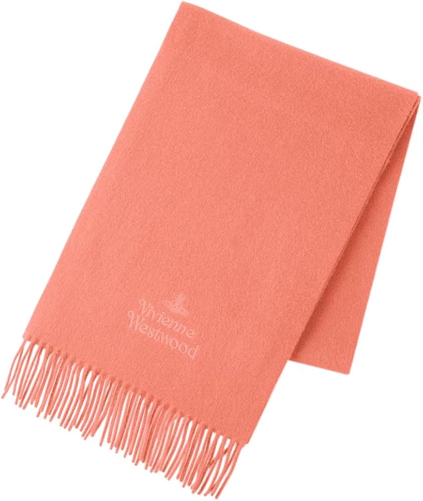 Vivienne Westwood オレンジ マフラー Vivienne Westwood (ヴィヴィアン・ウエストウッド) ウール100