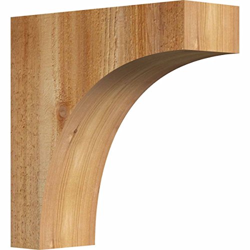 Ekena Millwork COR04X12X12HUN00RWR, 12D x 12H, 4 W Western Red Cedar (Rough Sawn Corbel)