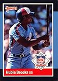 1988 Donruss All-Stars #45 Hubie Brooks Montreal Expos Official Baseball Card in Raw (EX or Better) Condition