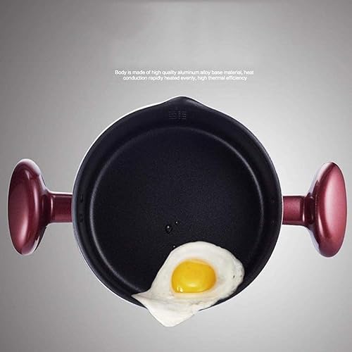 Miniatura 4 de Wok Sartén para salsas de vidrio, sartén antiadherente para freír con leche, olla multifunción (color un color)