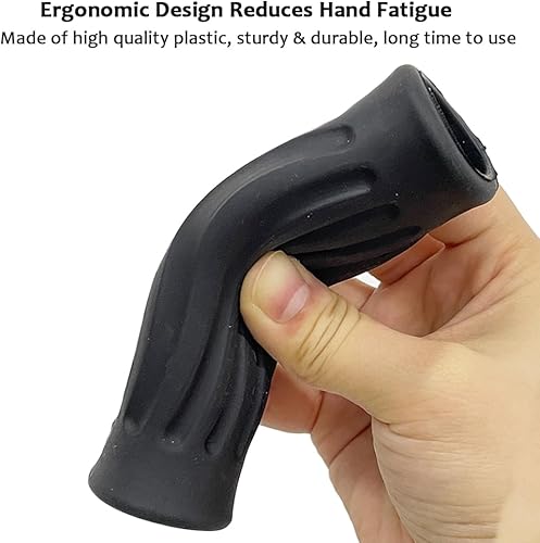 Miniatura 5 de Rollator Walker - Agarraderas de mano de repuesto para ancianos y pacientes discapacitados, accesorios de 1 pulgada, 2 unidades