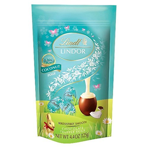 Lindt Lindor Easter Coconut Chocolate Truffle Eggs - 4.4oz