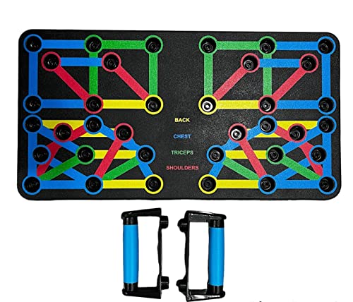 Pushup Board 25 in 1 | Perfect Push Up Board | Push Up Bar Handles | Multi-Functional Pushup Board Fitness Floor | Strength Training Equipment | Home Workout Equipment | Perfect Choice for Daily Gifts
