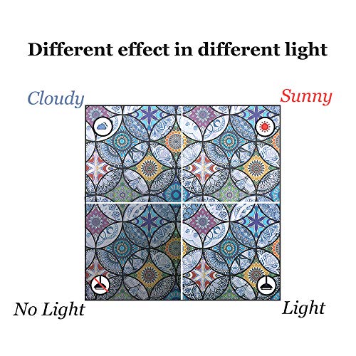 Dktie Frosted Window Film Non-Adhesive Privacy Window Film Frosted Window Sticker Static Cling Door Film Self Static-Cling Decorative Window Cling For Home Office Uv Protection 35.4In.by 78.7In. #TOP7