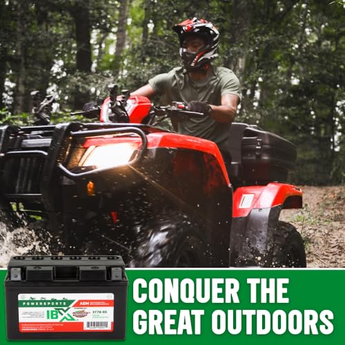Image of Interstate Batteries IBX YT7B-BS Powersports Battery 12V 6.5Ah 85CCA AGM
