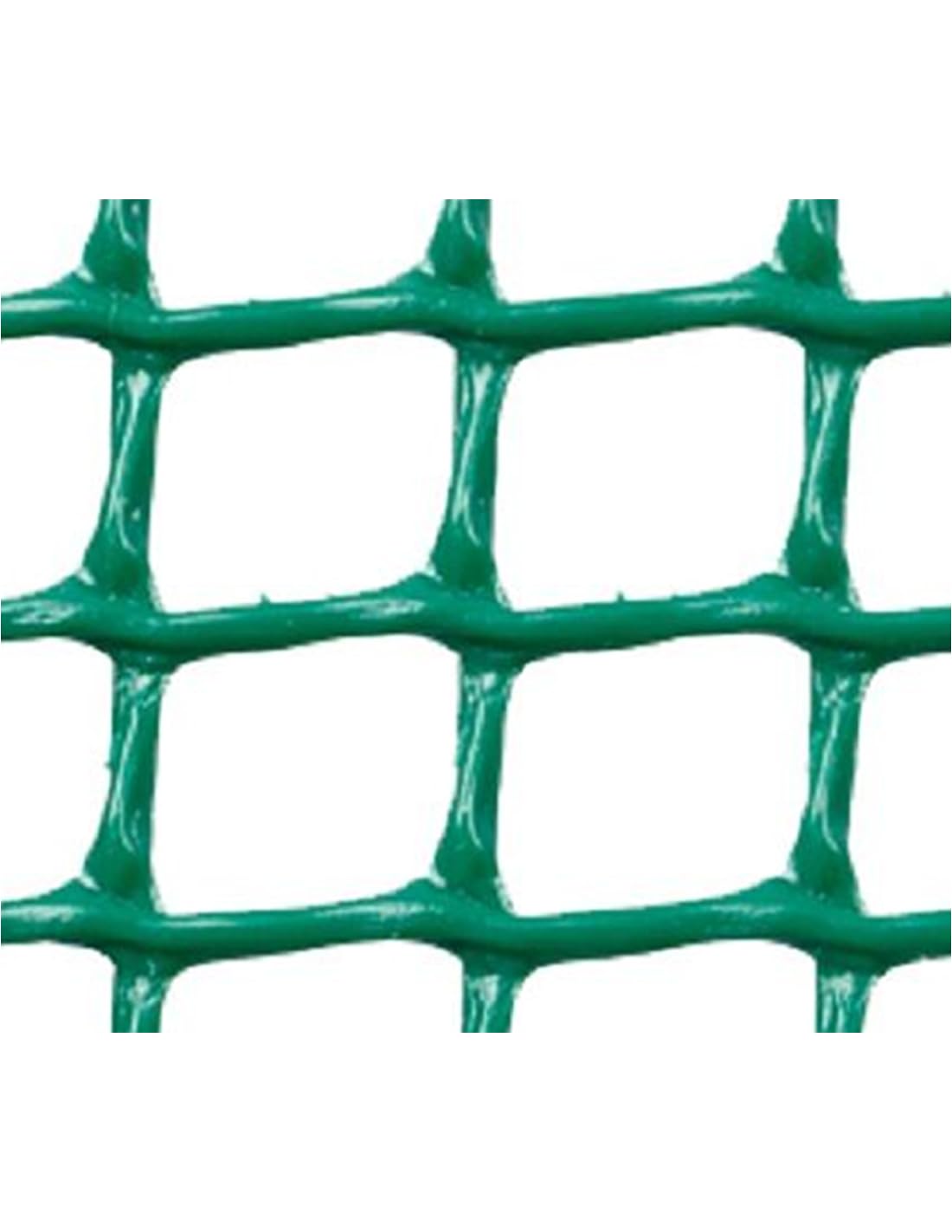 Faura - Malla PLASTICA Cuadrada 2x2 cm Verde | 1x25 m