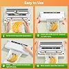 Compact Vacuum Sealer Machine, 75KPA Strong Suction, LED Digital Timer Display, Dual Use for Dry & Wet Foods, Includes 20 Bags, Ideal for Home Kitchen Use, White #1