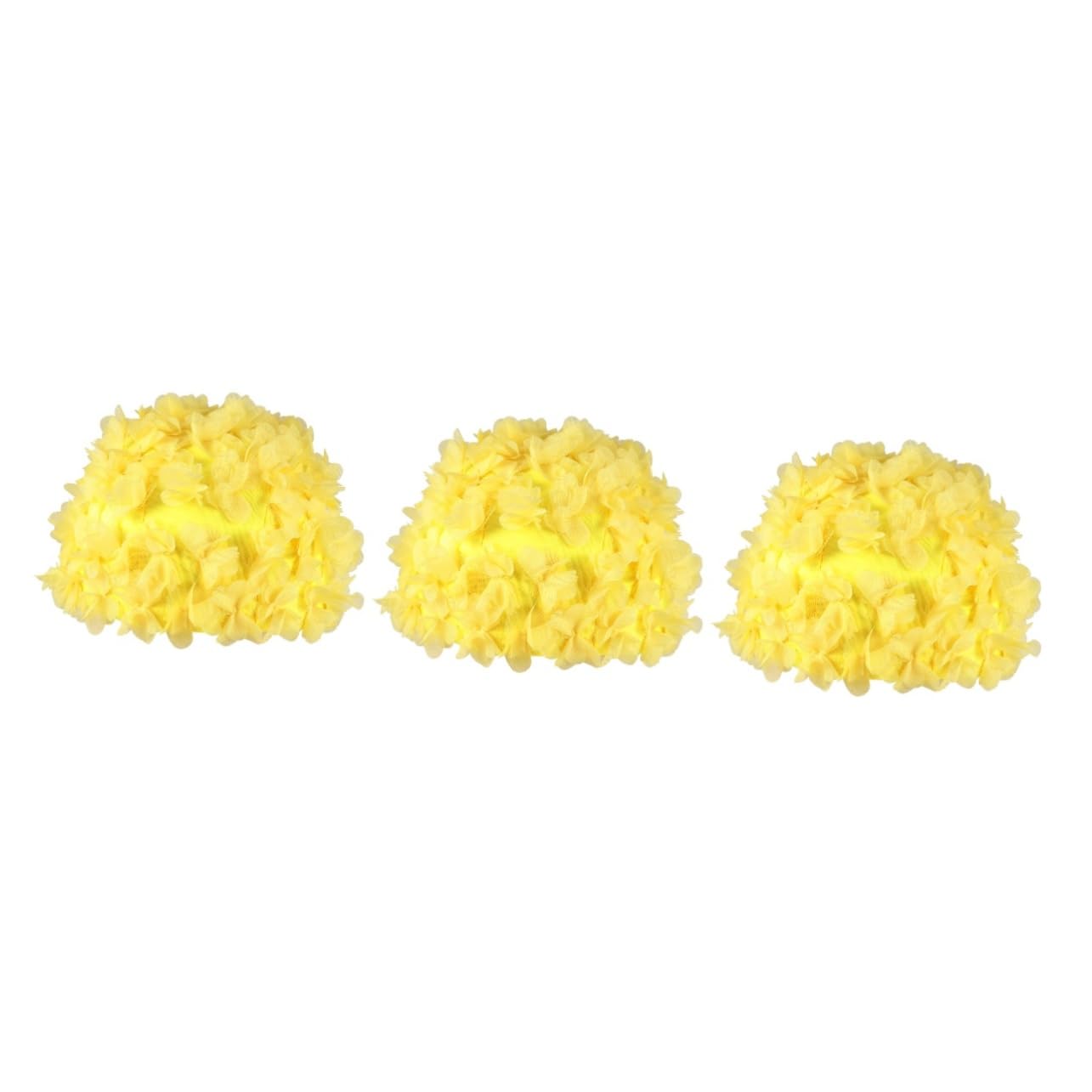 Gorro De Natación para Gorro De Natación A La Moda Protector De Oídos para Natación Gorro De Natación con Flores 3 Uds