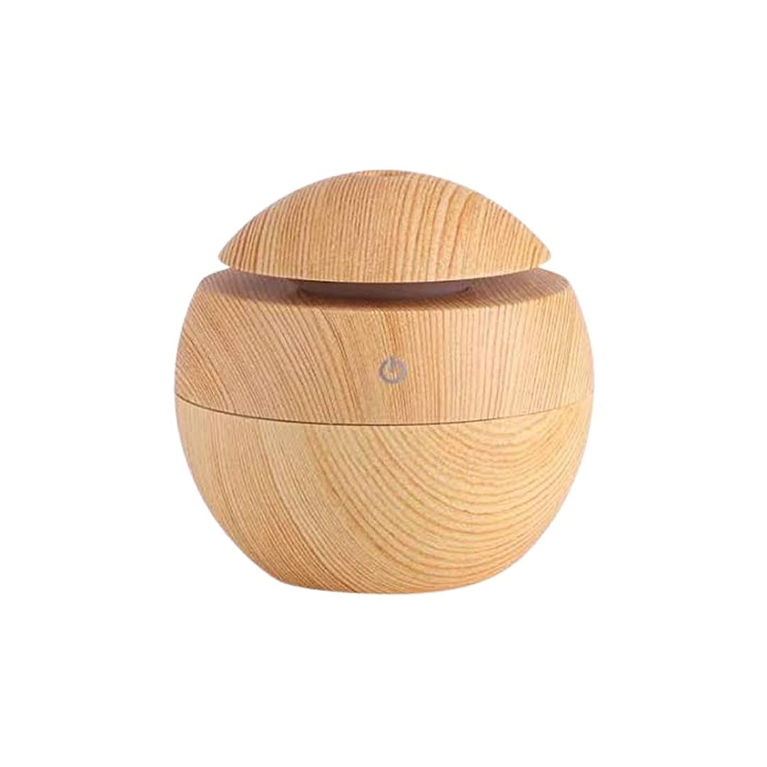 Wood Humidifier Aromatherapy Essential Oil Diffuser, Wooden, LED Light, for Home, Bedroom, Living Room, Bathroom, Office, Car, Travel.-image-34