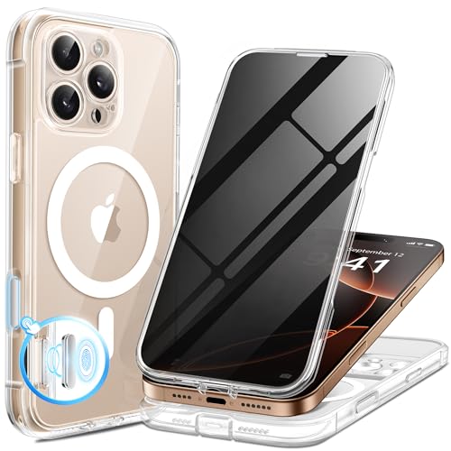 Coque iPhone 16 Pro intégrale antichoc premium compatible MagSafe transparente