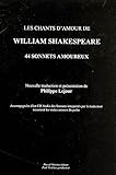  Chants d\'amour : 2 adaptations de Sonnets de Shakespeare