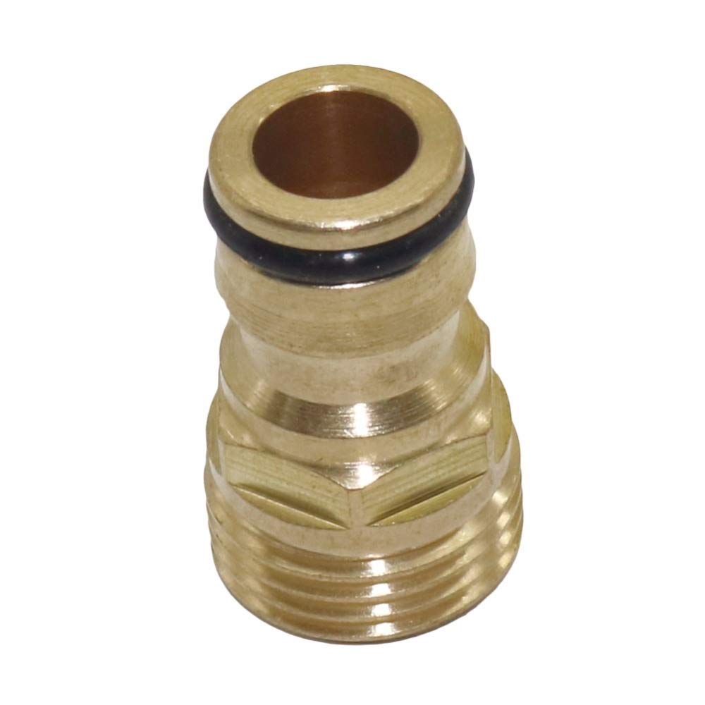 Accesorios de conexión de manguera de jardín 1/2" rosca macho Conectores de tubos de cobre de agua de la manguera universal Conector de grifo Jardín Car Wash grifo del adaptador de conector rápido de