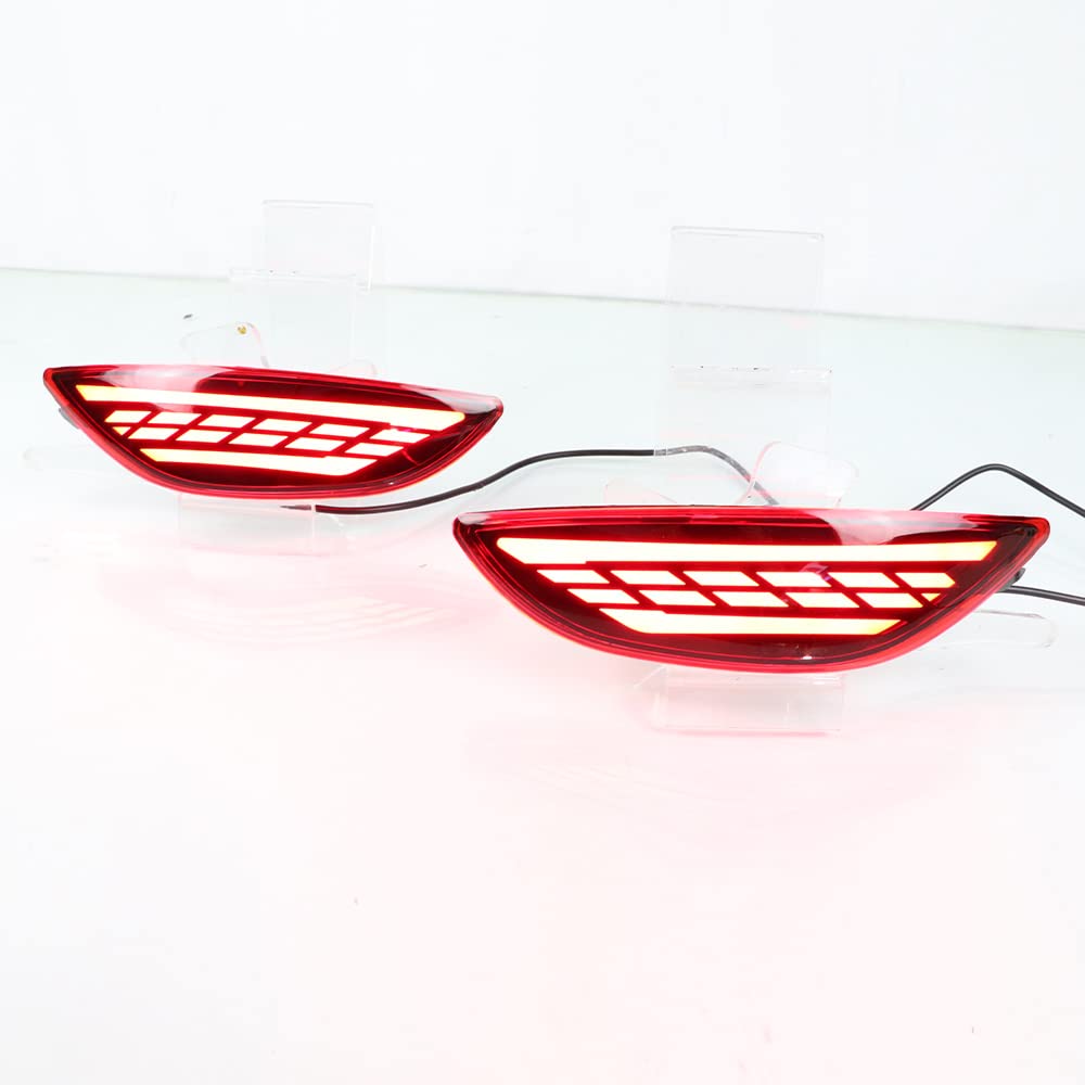 1 zestaw tylnych zderzaków Reflektor Light Fit dla Hyundai