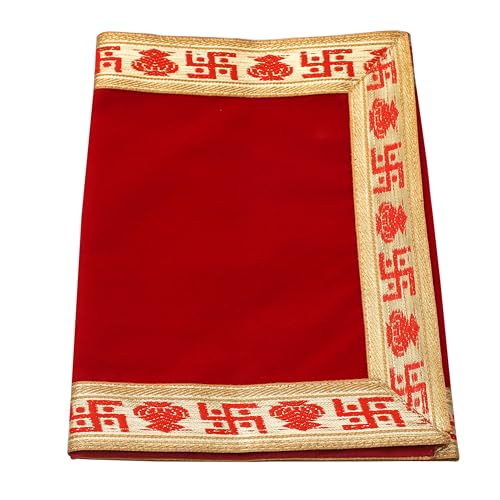 Aasan Velvet baithak Assan Big Large Plain Velvet Pooja rumal Aas...