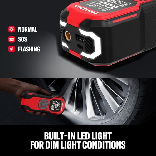 CRAFTSMAN Tire Inflator 6000mAh Battery Powered