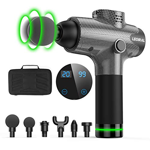 Massage Gun for Athletes, Portable Body Muscle Massager Professional Deep Tissue Massage Gun