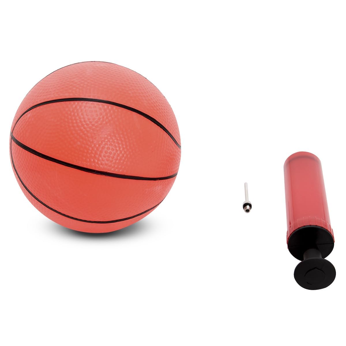 RELAX4LIFE Basketball Backboard Tabellone da Basket a Muro Trasparente, Materiale PC, con Canestro Diametro 23,5 cm, per Interno e Esterno, 45 x 30 cm