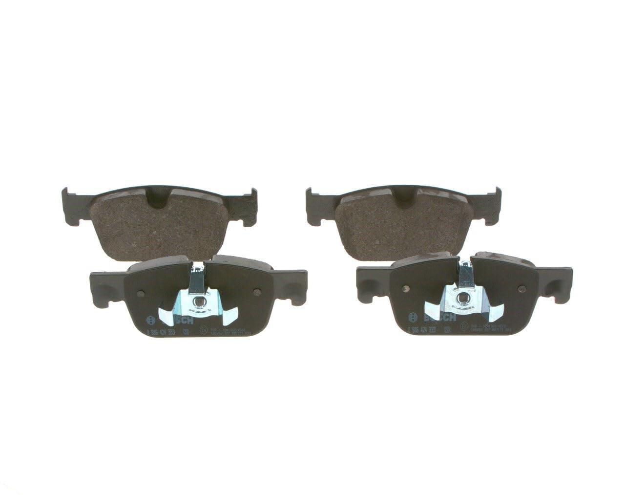 Bosch BP2360 - Pastiglie Freni Auto, Delantero - Calidad Bosch - Reducción de Ruido y Polvo - Certificación ECE-R90 - Sin Cobre - 1 Juego de 4 Pastillas