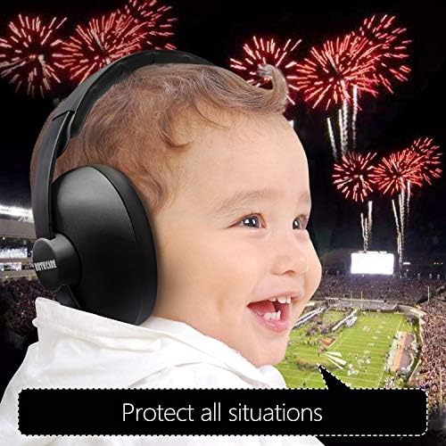 BBTKCARE Baby Headphones Noise Cancelling Headphones for Babies for 3 Months to 3 Years (Black) — view 5