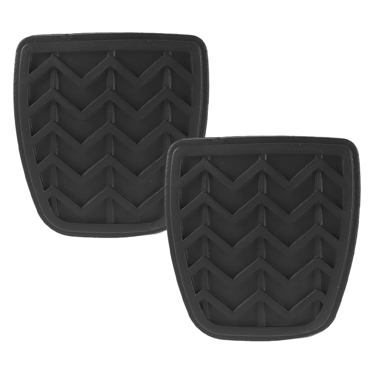 Ticha 2 Stück Gummi-Brems-Kupplungspedal-Pad, 31321-52010, 3132152010, Passend Für Camry 2002 - 2011Yaris 2006 - 2018 RAV4 2001 - 2005