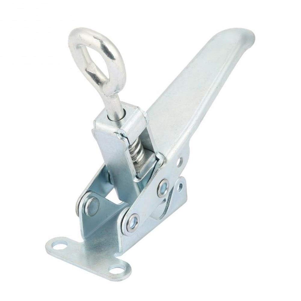 Cam-Latches DK100 Heavy Duty Latch Lock Cabinet Boxes Spring Loaded Latch Catch Toggle Hasp for Truck Trailer Body Clamp Lockable Hasp TMP1105