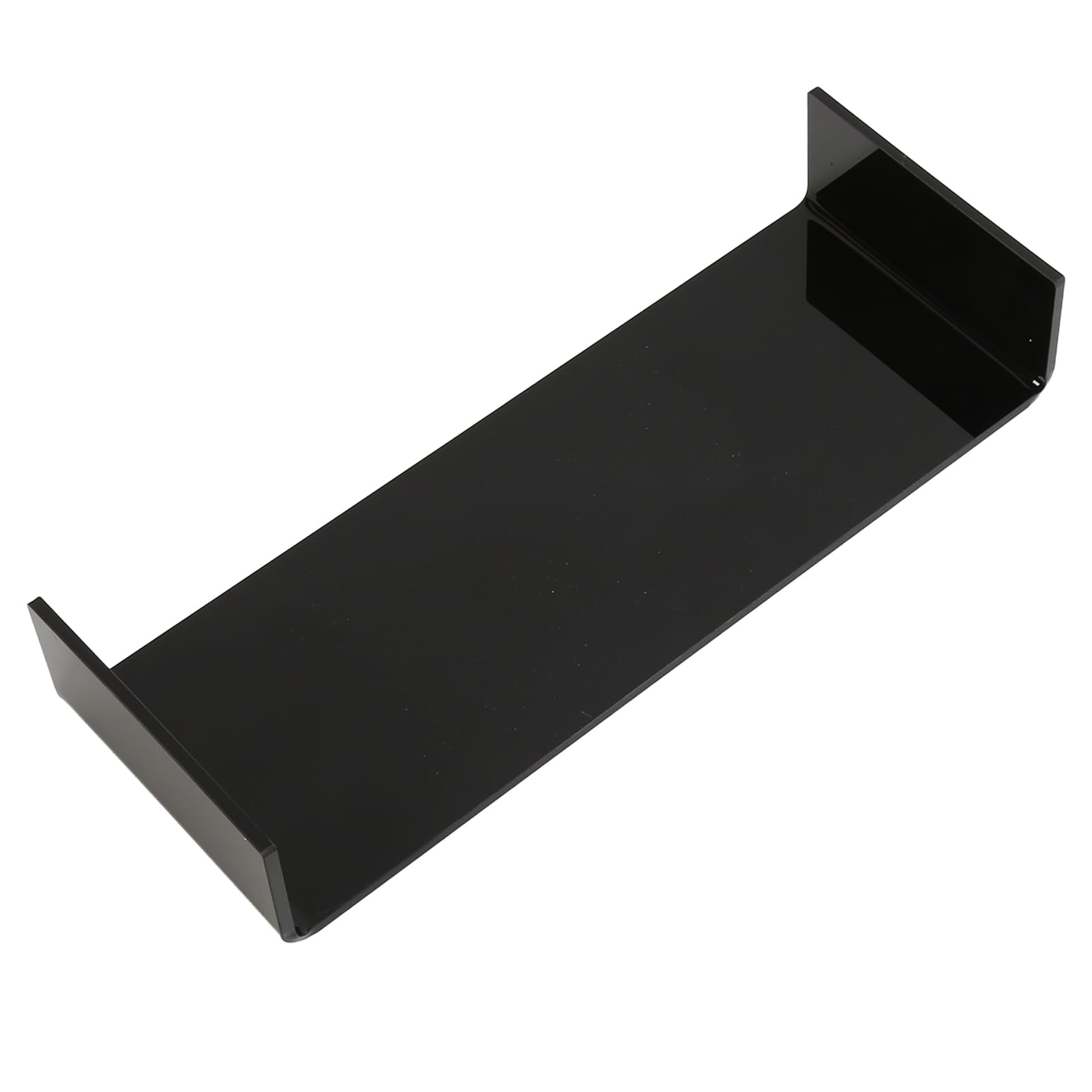 Akrylowy Stojak na Komputer, Zmniejszający Ciśnienie w szyi. Stojak na Monitor o Wysokości 3,5 Cala do Nauki (BLACK)