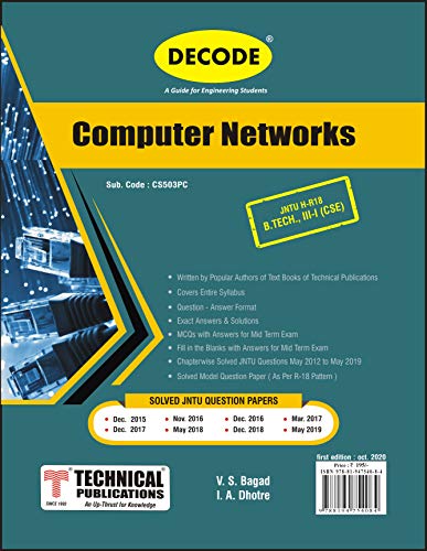 Decode-Computer Networks for JNTU-H 18 Course (III - I - CSE - CS503PC ...