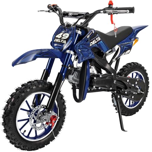 Actionbikes Motors Crossbike Delta 49 cc | 2-Takt 49ccm Motor bis 𝟒𝟎...