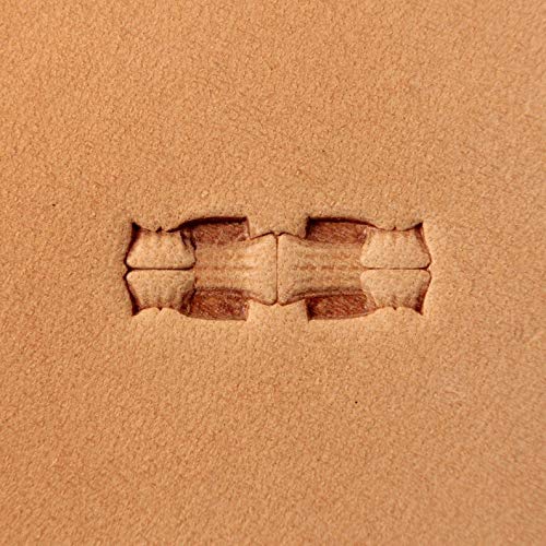 DandS ltd Leather Stamp Tool, Abstract, Professional Steel Craft Tool for Leatherworking, Embossing, Carving & Stamping Leather Projects, Belts & DIY Projects, Compatible with Mallet #303