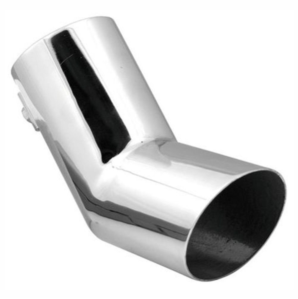 Lampa 60013 Gomito - Terminale di scarico in acciaio inox cromato 70 x 75 mm
