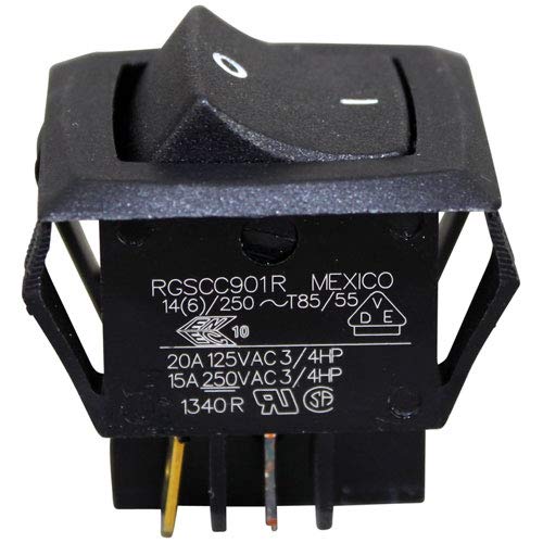Exact FIT for Alto-SHAAM SW-34788 Switch, ON/Off Rocker - Replacement Part by MAVRIK