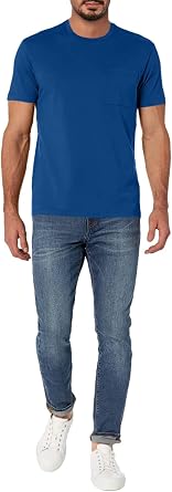 Goodthreads Mens Short-Sleeve Crewneck Cotton T-Shirt