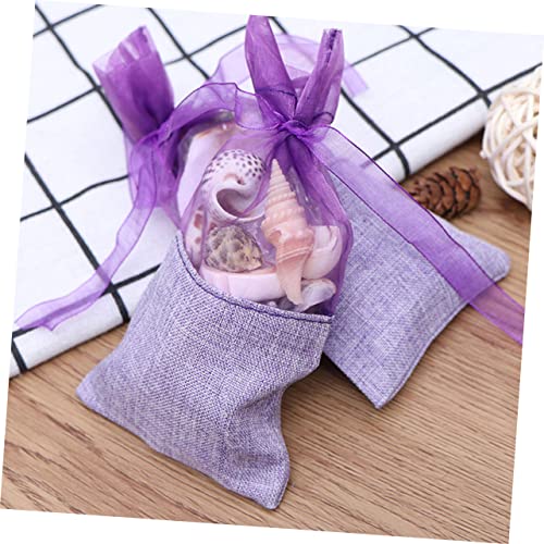 CALLARON 12 sachets bolsa lavanda para hogar y auto miniatura 6