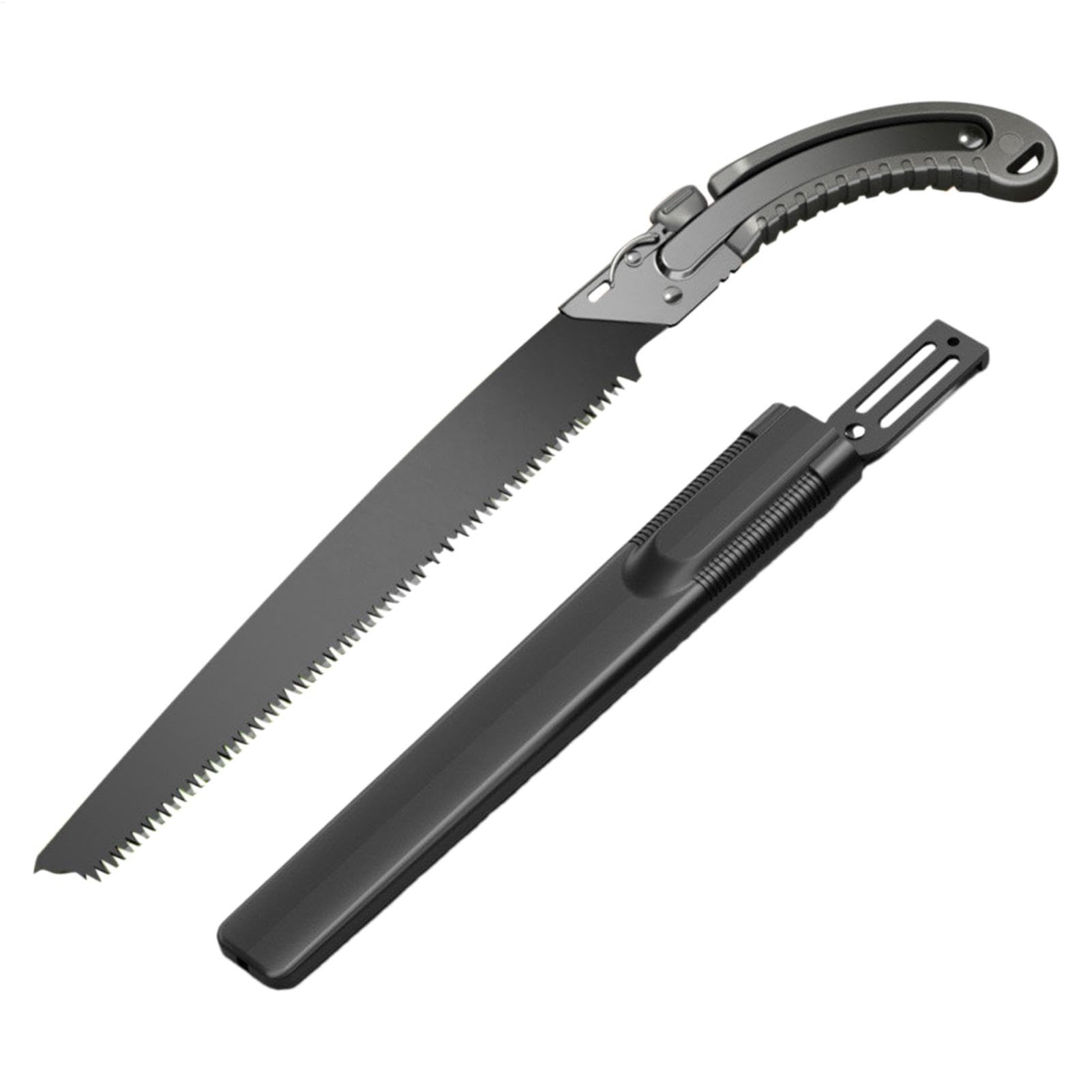 Sierra de mano para cortar árboles Sierra de mano robusta multiusos para | Herramienta de corte para madera Herramientas de carpintería para poda y tala, cortador de árboles versátil y