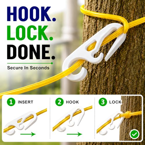 Image of SWAPKART 20M PVC Coated Steel Wire Rope for Drying Clothes, Plastic Hooks Clothesline Rope Heavy-Duty, Strong Rope for Clothes Hanging and Drying at Home, Balcony & Outdoor(Pack of 1,Multicolor)