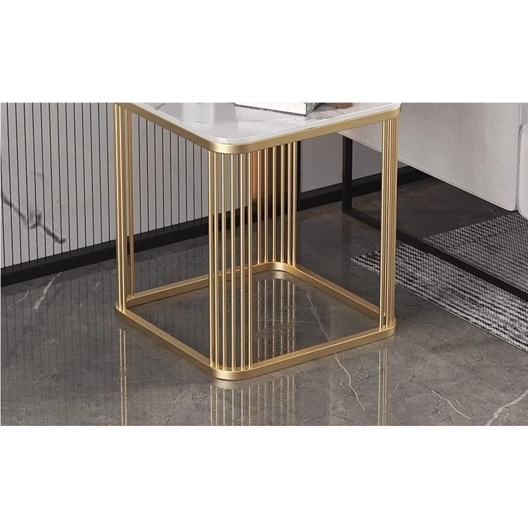 Mesa de centro de piedra sinterizada italiana para salon y sofa 4