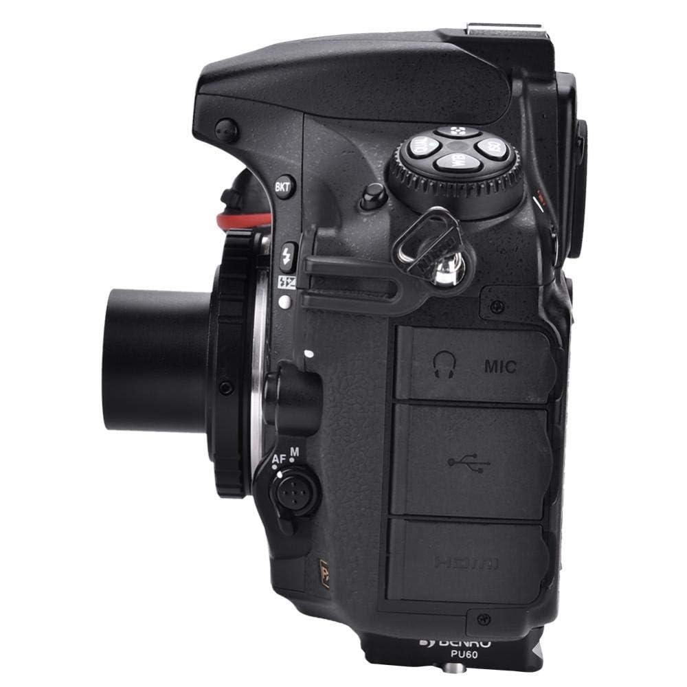 Adaptateur en T T2 pour Télescope Compatible avec DSLR, 3,2 cm, Alliage d'Aluminium, Inclut T-Ring et Monture 1,25 à M42