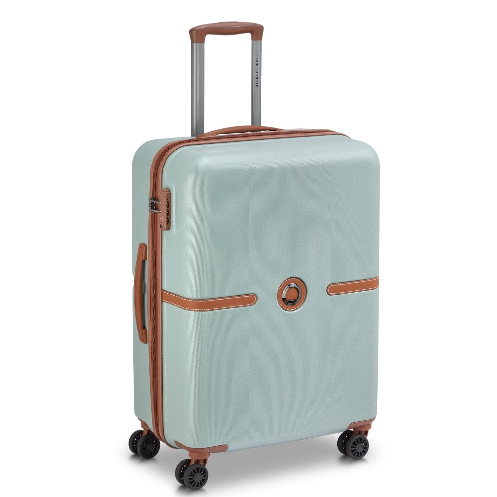 Juliette 65.5 cms Medium Check-in ABS/Polycarbonate Hard Sided 8 Wheels Spinner Suitcase/Trolley Bag for Travel with TSA Lock- Sage Green-image-46