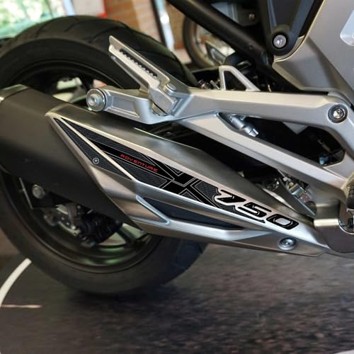 Autocollant 3D Moto en résine premium pour silencieux Honda NC 750X