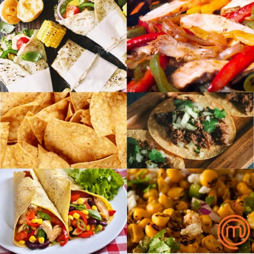 image for MasterChef Electric Tortilla Maker- Homemade Flatbread, Pitas, Bread, 