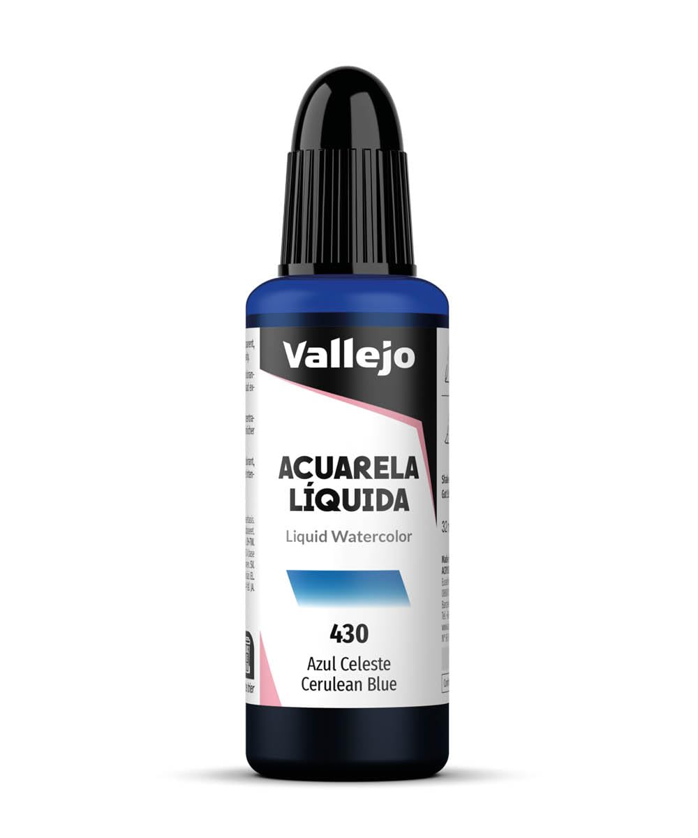 Vallejo Sky Blue - Liquid Watercolour Paint 32 Ml
