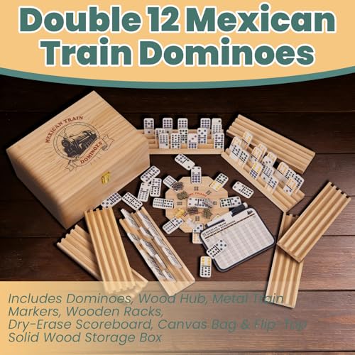 Juego de Mesa Extguds Doble 12 Domino Mexicano miniatura 2