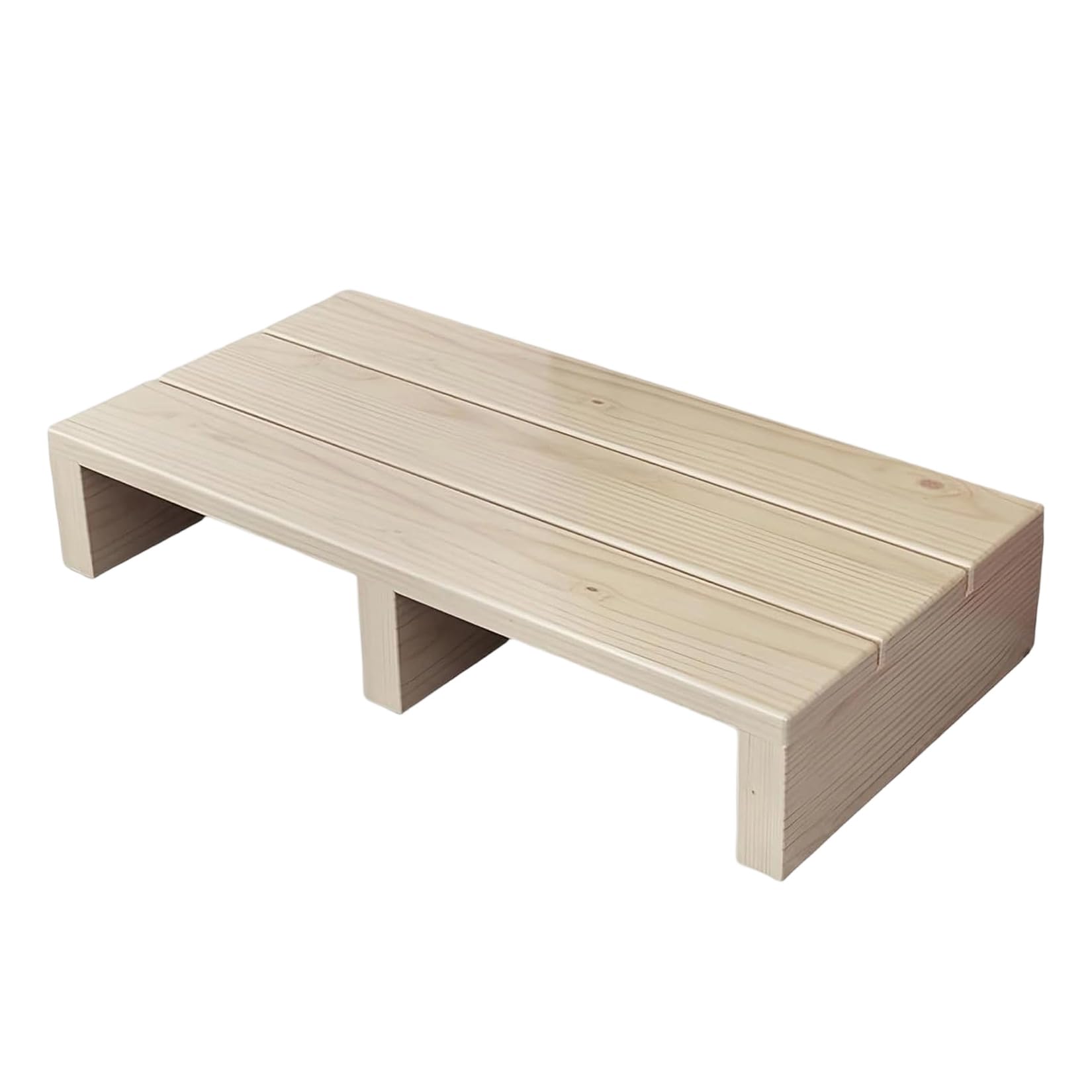 Portable Bedside Steps,Solid Pine Wood Mobility Aid Step Stool