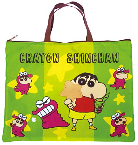 アイプランニング レッスンバッグ クレヨンしんちゃん グリーン W38×H30cm K3540A