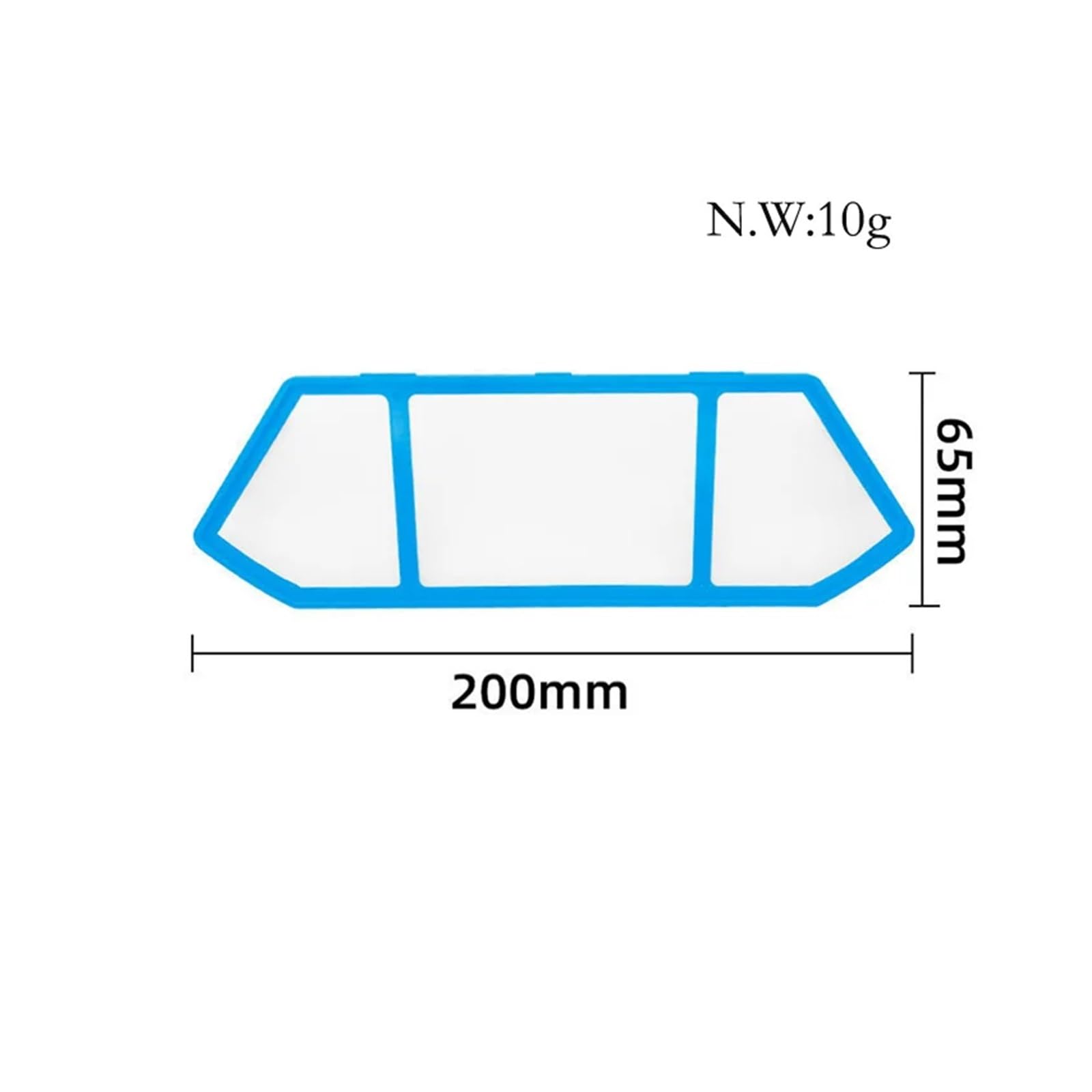 Compatible con Tesvor S6 Turbo Robot Aspirador Repuesto Cubierta de Cepillo Lateral Principal Filtro HEPA colador fregona Trapo Accesorios Piezas(Set 1)